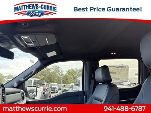New 2025 Ford F150 Lariat w/ Equipment Group 501A Mid image 11