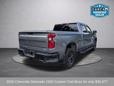 Used 2020 Chevrolet Silverado 1500 Custom Trail Boss w/ Custom Convenience Package AWD/4WD image 3