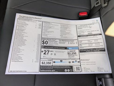 New 2025 BMW X3 M50 w/ Premium Package image 18