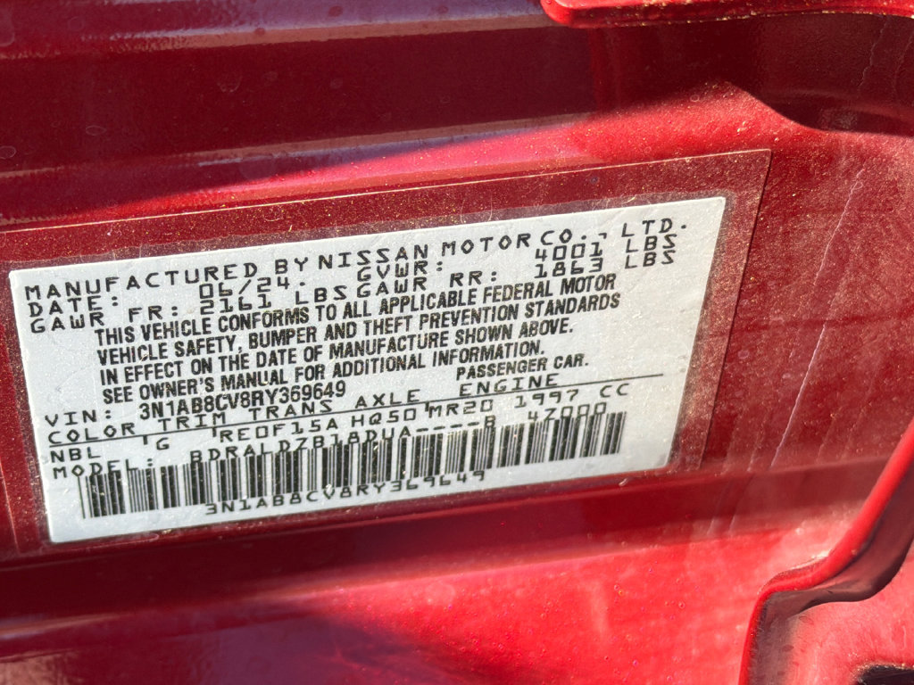 Used 2024 Nissan Sentra SV FWD image 33