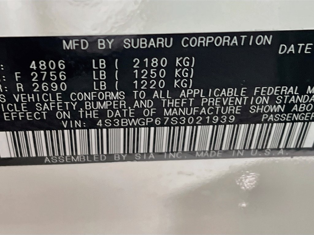 Certified 2025 Subaru Legacy Touring XT AWD/4WD image 23