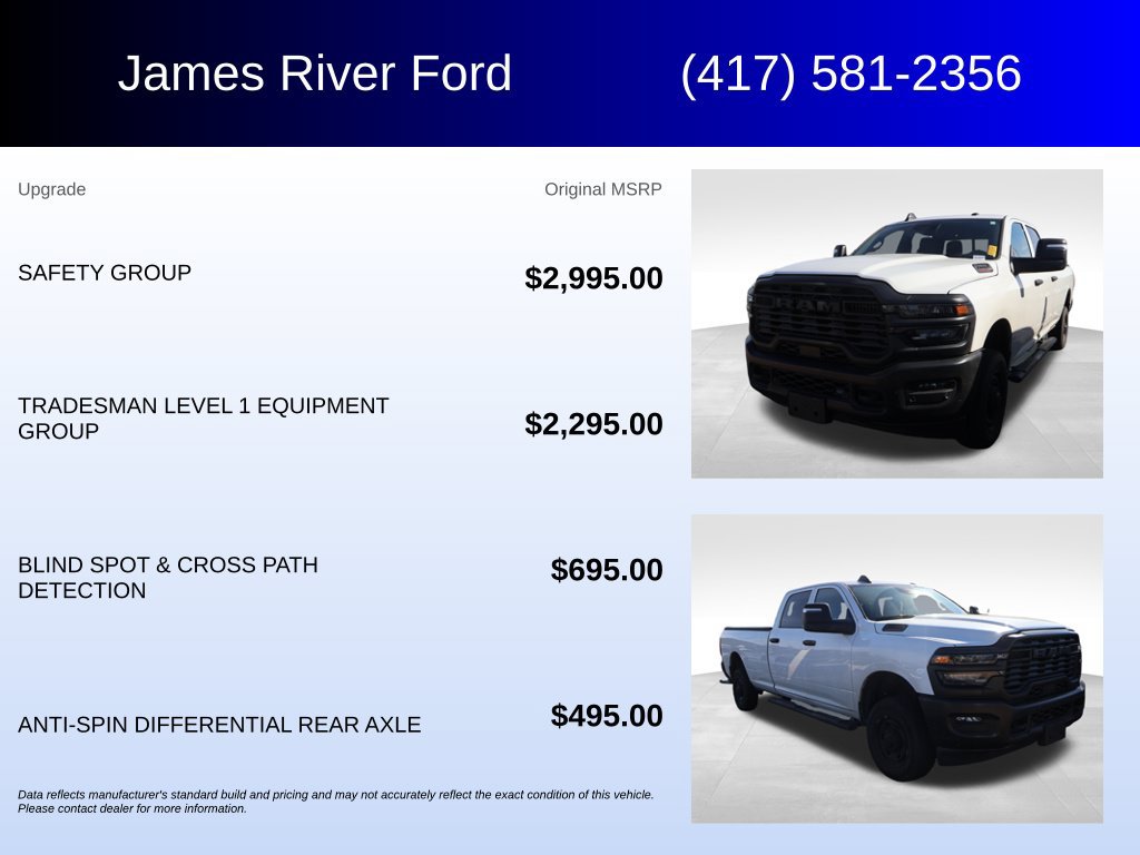 Used 2025 RAM 2500 Tradesman w/ Safety Group AWD/4WD image 5