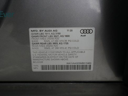 Used 2021 Audi e-tron Prestige w/ Prestige Package image 26