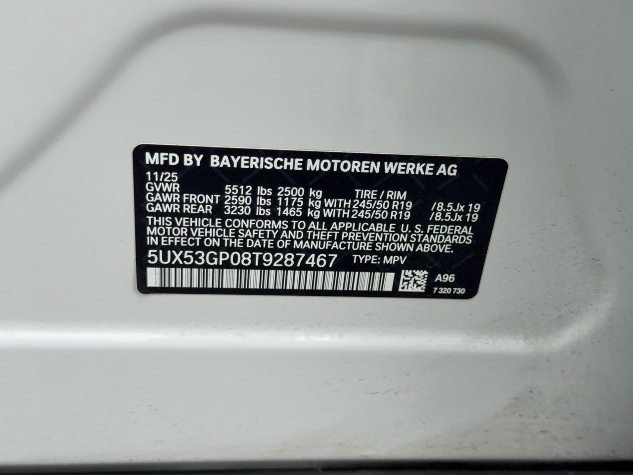 Certified 2026 BMW X3 xDrive30i w/ Premium Package AWD/4WD image 31