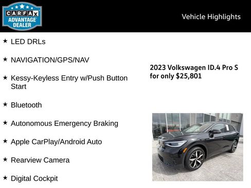 Certified 2023 Volkswagen ID.4 Pro S AWD/4WD image 5