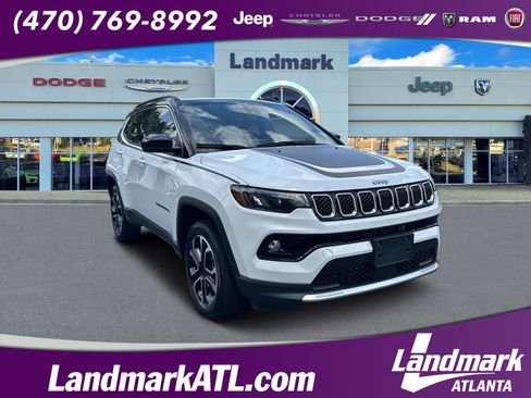 Used 2023 Jeep Compass Limited w/ Sun and Sound Group AWD/4WD image 1