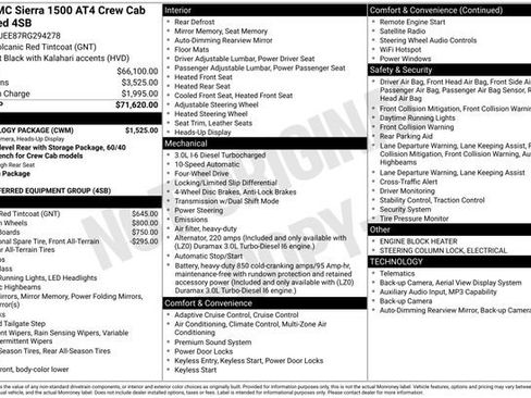 Used 2024 GMC Sierra 1500 AT4 w/ Technology Package image 20