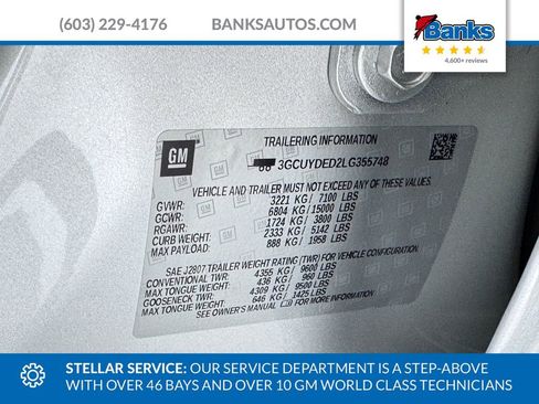 Used 2020 Chevrolet Silverado 1500 LT w/ All-Star Edition image 8