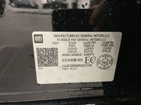 Used 2024 Cadillac CT5 V Blackwing w/ LPO, Red Accent Package image 45