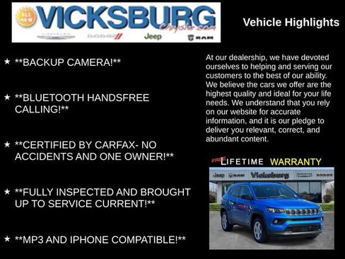 Used 2023 Jeep Compass Latitude AWD/4WD image 7