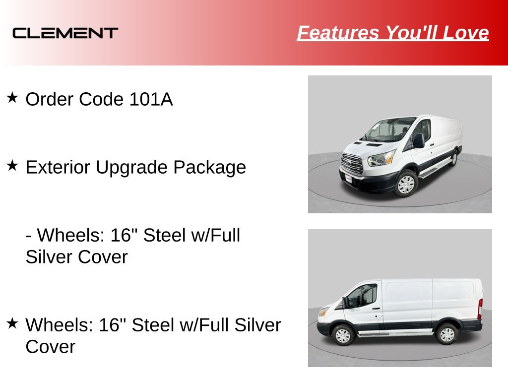 Used 2019 Ford Transit 250 130 Low Roof w/ Exterior Upgrade Package RWD image 9