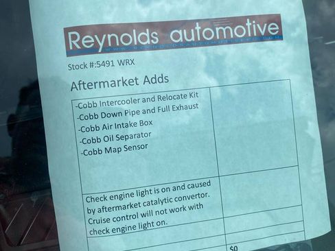 Used 2019 Subaru WRX Premium AWD/4WD image 4