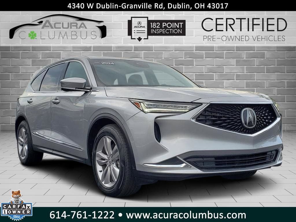 Certified 2024 Acura MDX SH-AWD 360° Tour