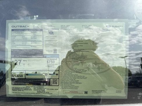 New 2026 Subaru Outback Limited AWD/4WD image 35