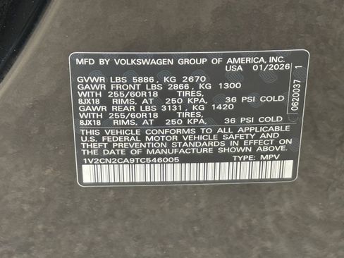 New 2026 Volkswagen Atlas Peak Edition AWD/4WD image 18