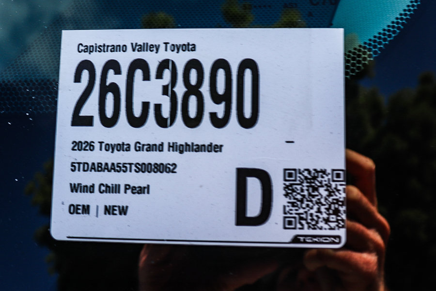 New 2026 Toyota Grand Highlander XLE FWD image 28