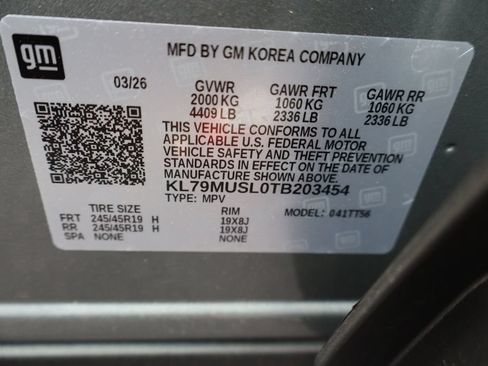 New 2026 Chevrolet TrailBlazer RS w/ Convenience Package AWD/4WD image 33