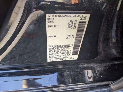 Used 2016 Nissan Altima 2.5 S w/ Power Driver Seat Package image 34
