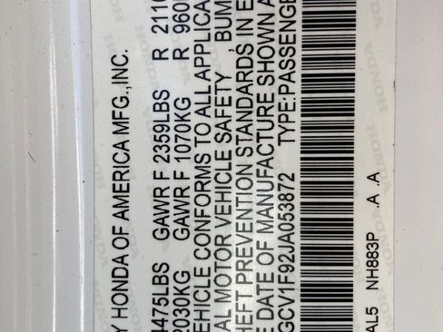 Used 2018 Honda Accord Touring image 44