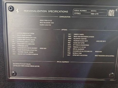 Used 2017 Ferrari 488 GTB RWD image 3