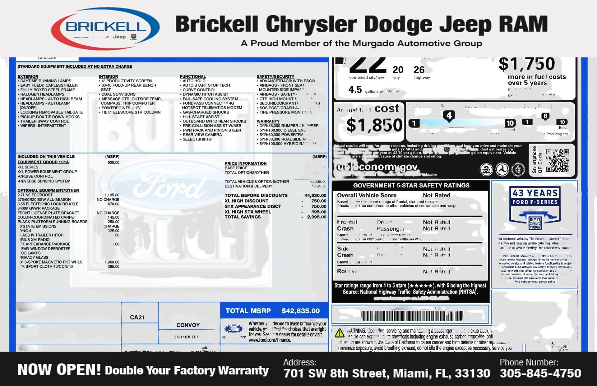 Used 2021 Ford F150 XL w/ STX Appearance Package RWD image 30