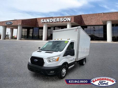 Used 2021 Ford Transit 350 DRW w/ Upfitter Package RWD image 7