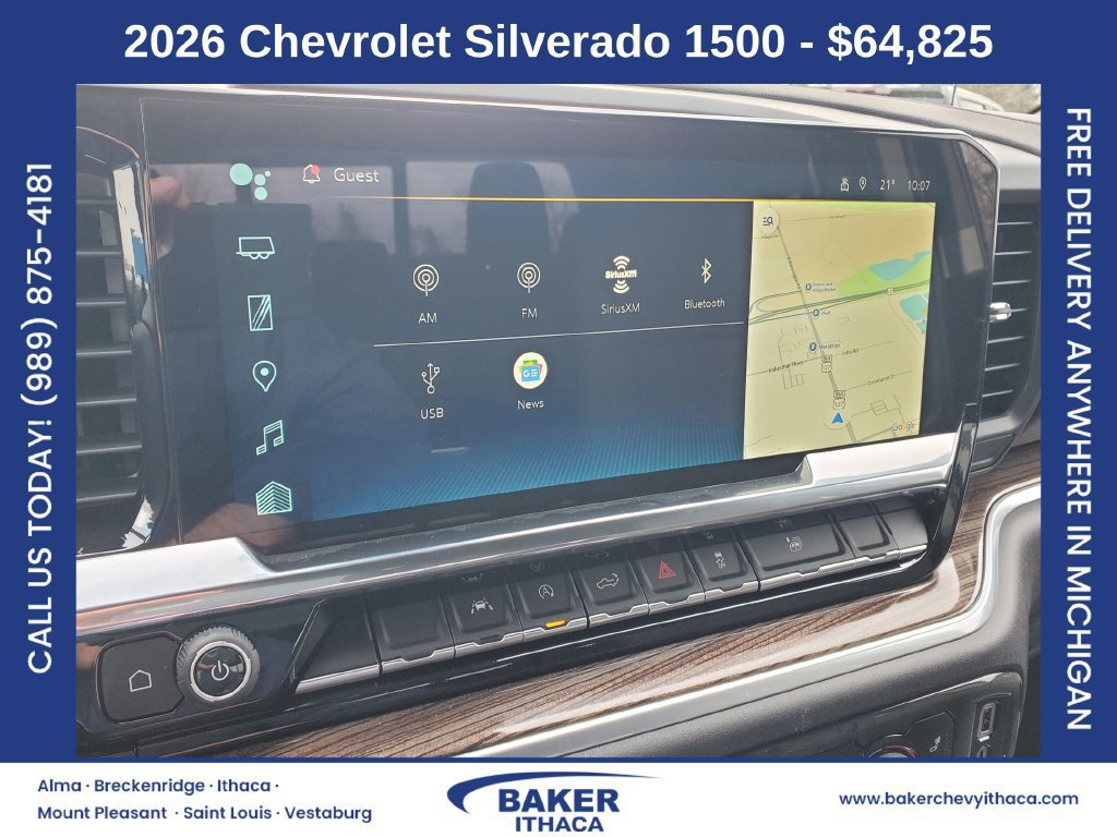 New 2026 Chevrolet Silverado 1500 RST w/ Rally Edition AWD/4WD image 22
