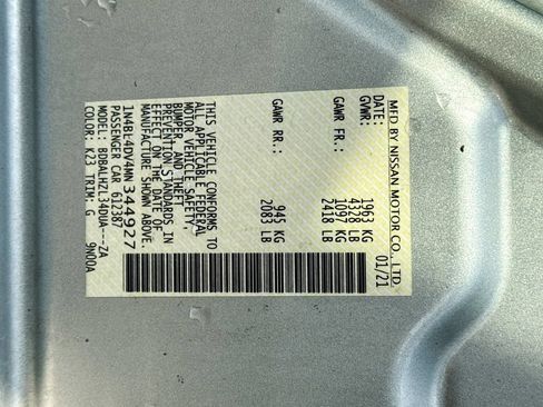 Used 2021 Nissan Altima 2.5 SV FWD image 38