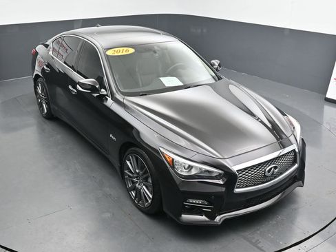 Used 2016 INFINITI Q50 Red Sport 400 image 30