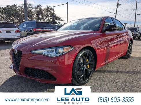 Used 2021 Alfa Romeo Giulia Ti w/ Nero Edizione image 7