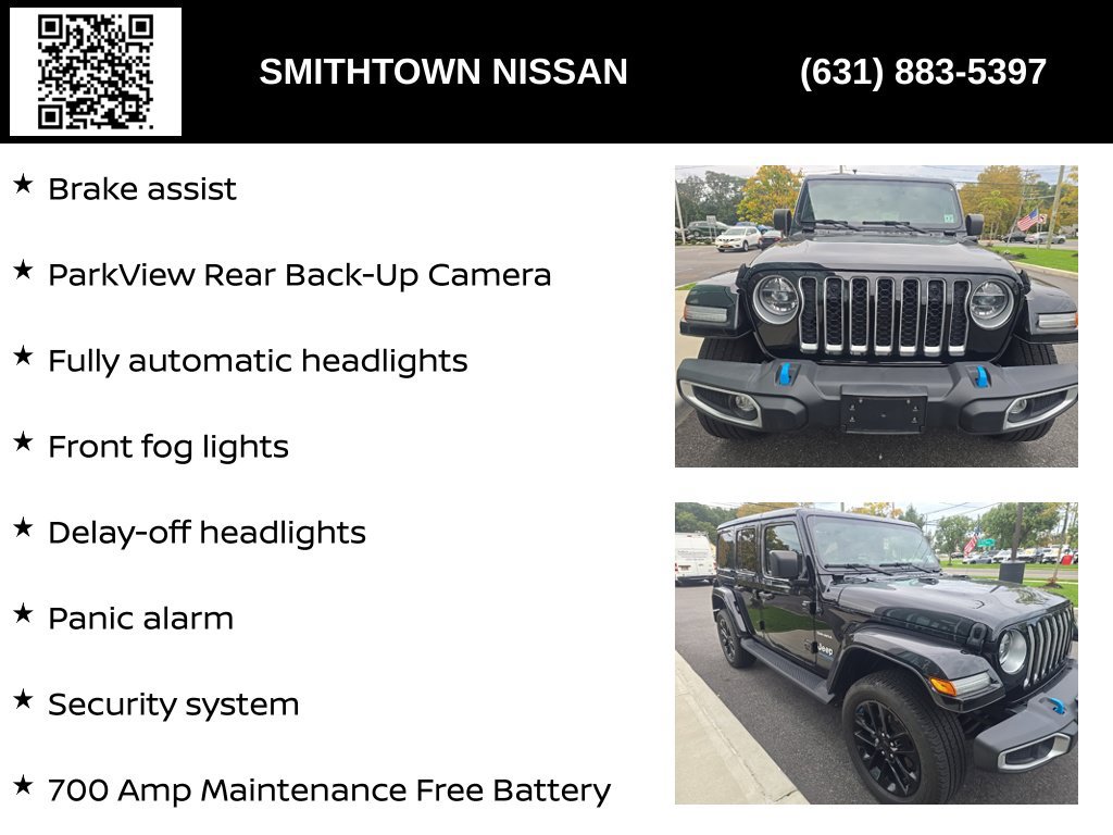 Used 2022 Jeep Wrangler Unlimited Sahara w/ Cold Weather Group AWD/4WD image 12