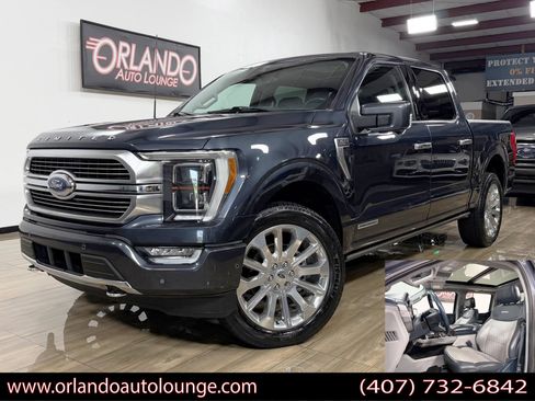 Used 2021 Ford F150 Limited AWD/4WD image 1