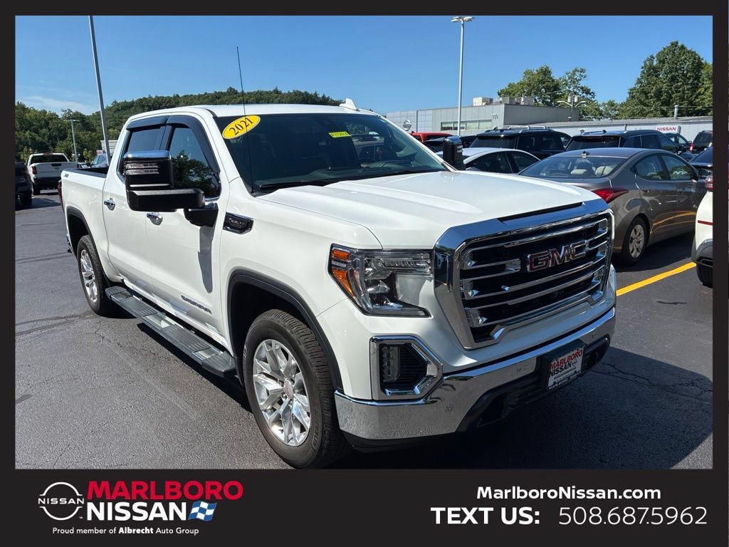 Used 2021 GMC Sierra 1500 SLT w/ SLT Premium Plus Package AWD/4WD image 1