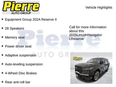 Used 2025 Lincoln Navigator L Reserve AWD/4WD image 14