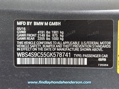 Used 2016 BMW M4 GTS RWD image 14
