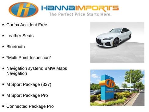 Used 2023 BMW i4 eDrive40 w/ M Sport Package RWD image 8
