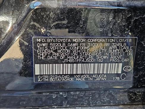 Used 2018 Lexus LS 500 w/ Accessory Package (Z2) image 22