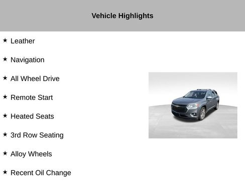 Used 2018 Chevrolet Traverse Premier AWD/4WD image 9