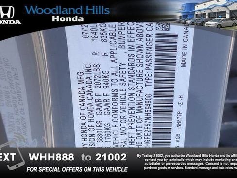 Used 2022 Honda Civic Sport image 26