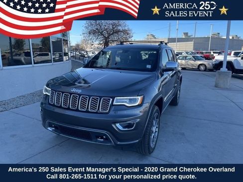 Used 2020 Jeep Grand Cherokee Overland AWD/4WD image 2