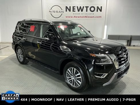 Used 2024 Nissan Armada SL w/ Captain's Chairs Package image 1