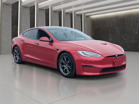 Used 2021 Tesla Model S Plaid AWD/4WD image 8