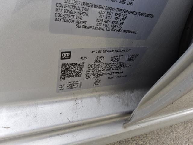 Used 2022 Chevrolet Silverado 1500 Custom RWD image 26