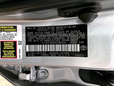 Used 2023 Toyota Camry SE FWD image 33
