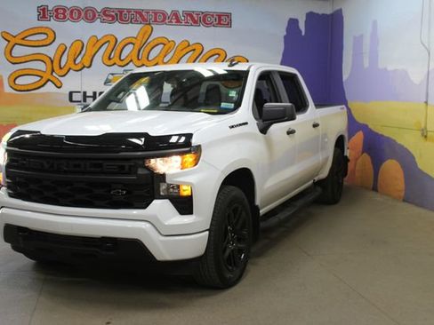 Used 2024 Chevrolet Silverado 1500 Custom w/ LPO, Dark Essentials Package AWD/4WD image 2