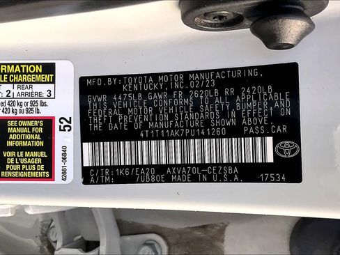 Used 2023 Toyota Camry SE w/ Convenience Package image 34