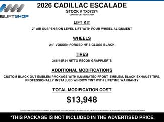 Used 2026 Cadillac Escalade Platinum Sport w/ LPO, Floor Liner Package video 2