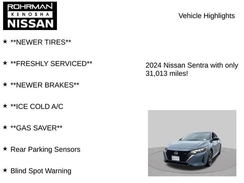 Used 2024 Nissan Sentra SR FWD image 7