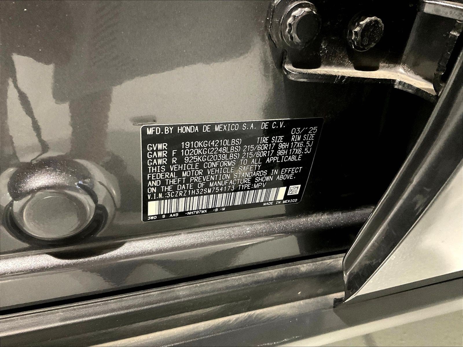 Used 2025 Honda HR-V LX image 19