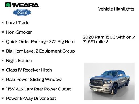 Used 2020 RAM 1500 Big Horn image 8